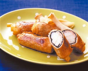 豚肉の長いも巻き