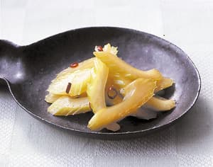 セロリのきんぴら