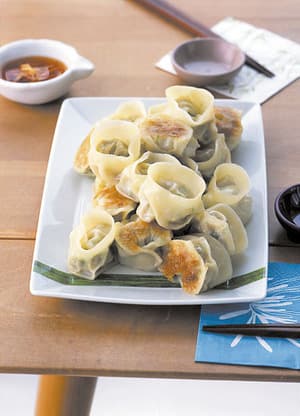 豆腐のふんわり餃子