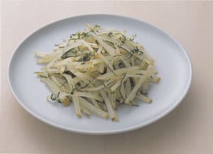 じゃがいものしそあえ