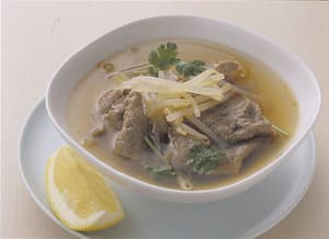 牛肉ともやしのスープ
