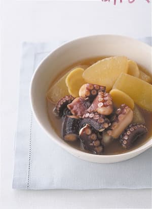 たこととうがんの煮もの