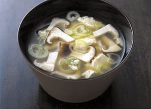 くずし豆腐のすまし汁