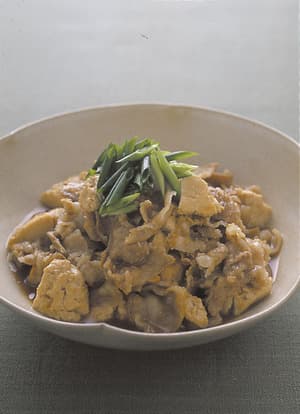 豚肉と豆腐のうま煮