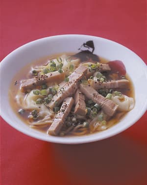 ひらひらワンタン麺