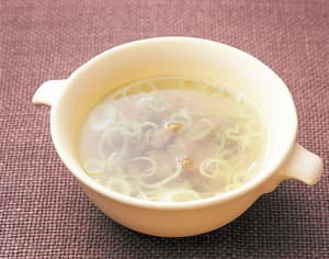 ザーサイとねぎのスープ