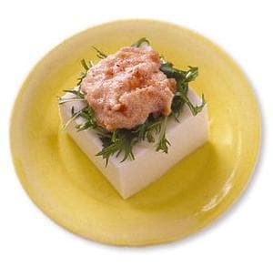 明太マヨネーズ冷ややっこ