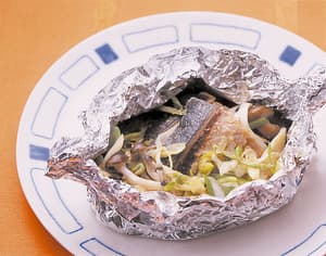 ぶりのホイル焼き