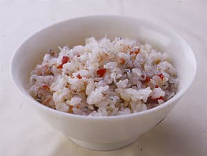 梅じゃこご飯