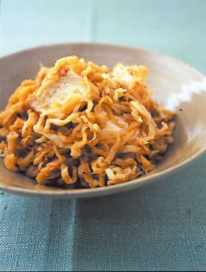 切り干し大根と厚揚げの煮もの