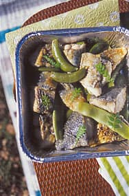 さわらと野菜の南蛮漬け