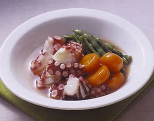 たこと野菜のあっさり煮