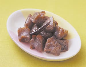 こんにゃくのピリ辛炒め