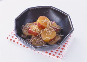 さつまいもとじゃこの甘辛煮
