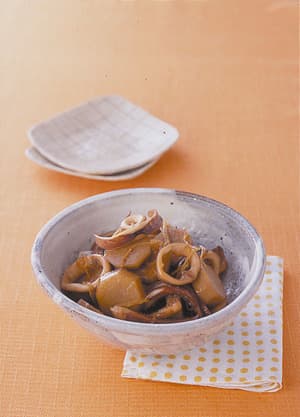 里いもといかの煮もの