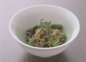 しし唐辛子とじゃこのいり煮