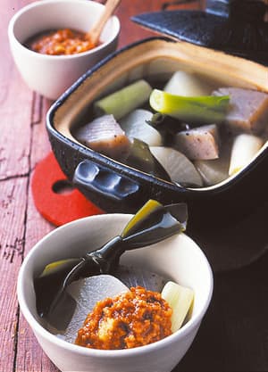 鶏みそ大根鍋