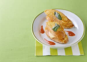 ハムとチーズのフレンチトースト