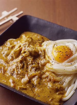 まいたけのカレーからめうどん