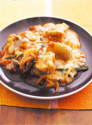 チキンのトマトチーズ煮