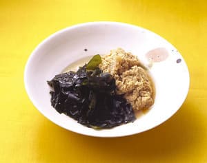 たらことわかめのさっと煮