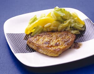 めかじきのカレー風味ムニエル