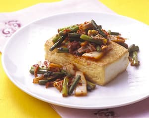 韓国風豆腐ステーキ