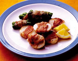 豚バラの野菜巻き焼き