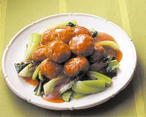 肉だんごのチリソース