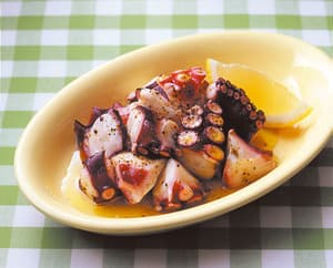 たこのレモン風味あえ