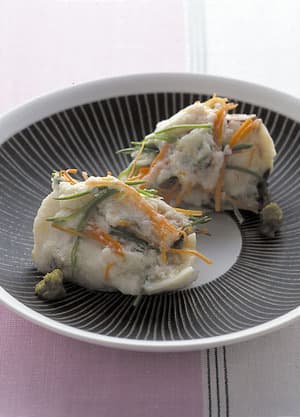 鯛のふんわりレンジ蒸し