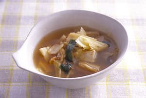 豆腐とキムチのスープ