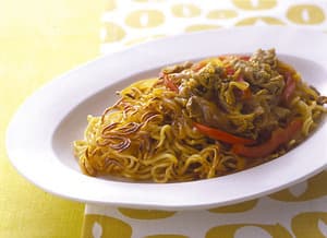 カレーあんかけ堅焼きそば