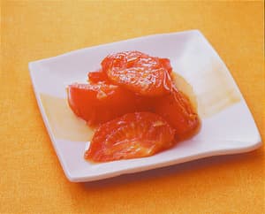 トマトのにんにく炒め