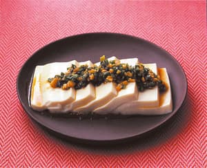 温やっこの香味だれ