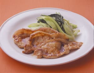 豚のにんにくしょうが焼き