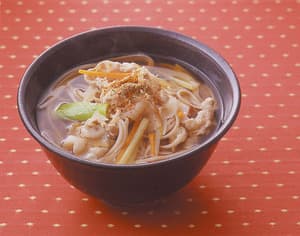和風ピリ辛豚肉そば