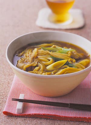 豚肉の和風カレーうどん