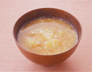 じゃがいものかきたま汁