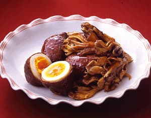 ゆで卵の牛肉巻き