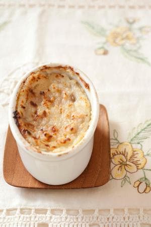 くるみ入り焼きマッシュポテト