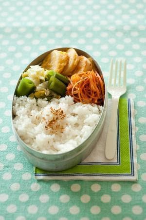帆立てのピカタ弁当