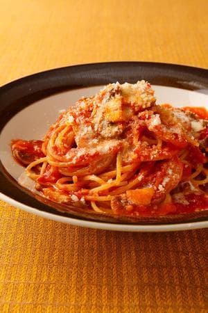 トマトクリームスパゲティ
