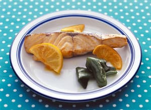 白身魚のレモンしょうゆ焼き