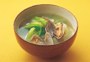 あさりとキャベツのスープ