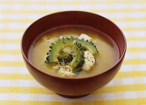ゴーヤーのみそ汁