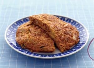キムチ入り卵焼き