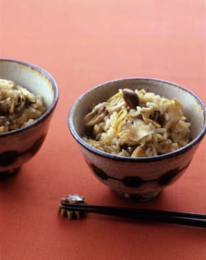 クイックきのこご飯
