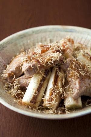 かつおとねぎのホットサラダ