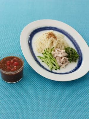 冷やしトマト汁つけ麺